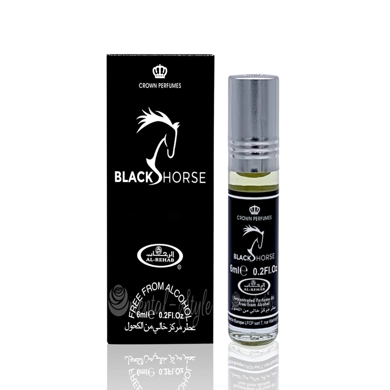 Al Rehab Black Horse Concentrated Perfume 6Ml