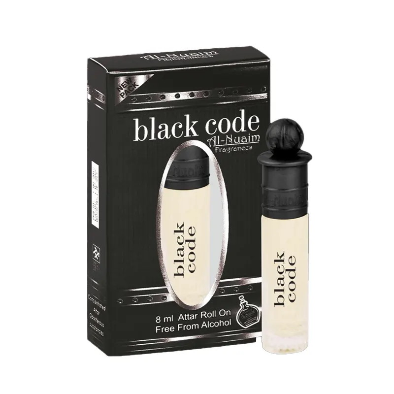 Al Nuaim Black Code Attar Roll On 8Ml