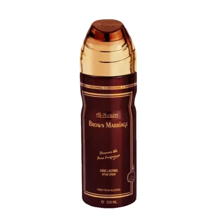 Al Nuaim Brown Mirage Long Lasting Attar Spray 200Ml