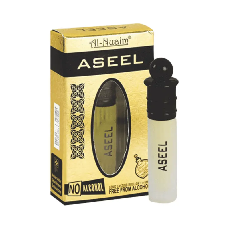 Al Nuaim Aseel Black Attar Roll On 6Ml