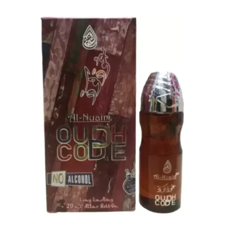Al Nuaim Oudh Code Long Lasting Attar Roll On 20Ml