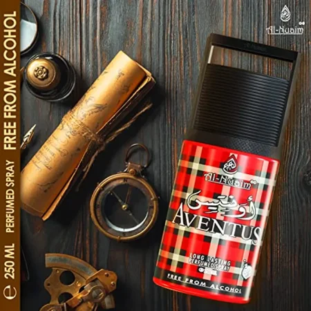 Al Nuaim Aventus Long Lasting Perfumed Spary 250 Ml Free From Alcohol
