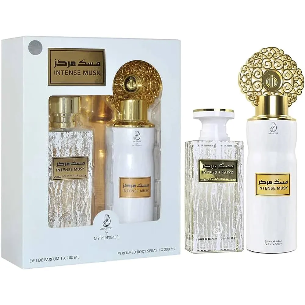 Arabiyat By My Perfumes Intense Musk Giftset Eau De Parfum 100Ml Perfume Spray 200Ml