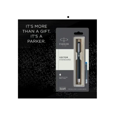 Parker Vector Standard Fountain Pen Refillable 03