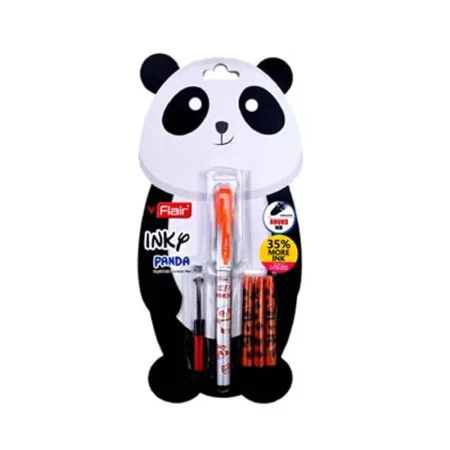 Flair Inky Panda Liquid Ink Fountain Pen 1N Fountain Pen + 3N Ink Cartridge + In Converter