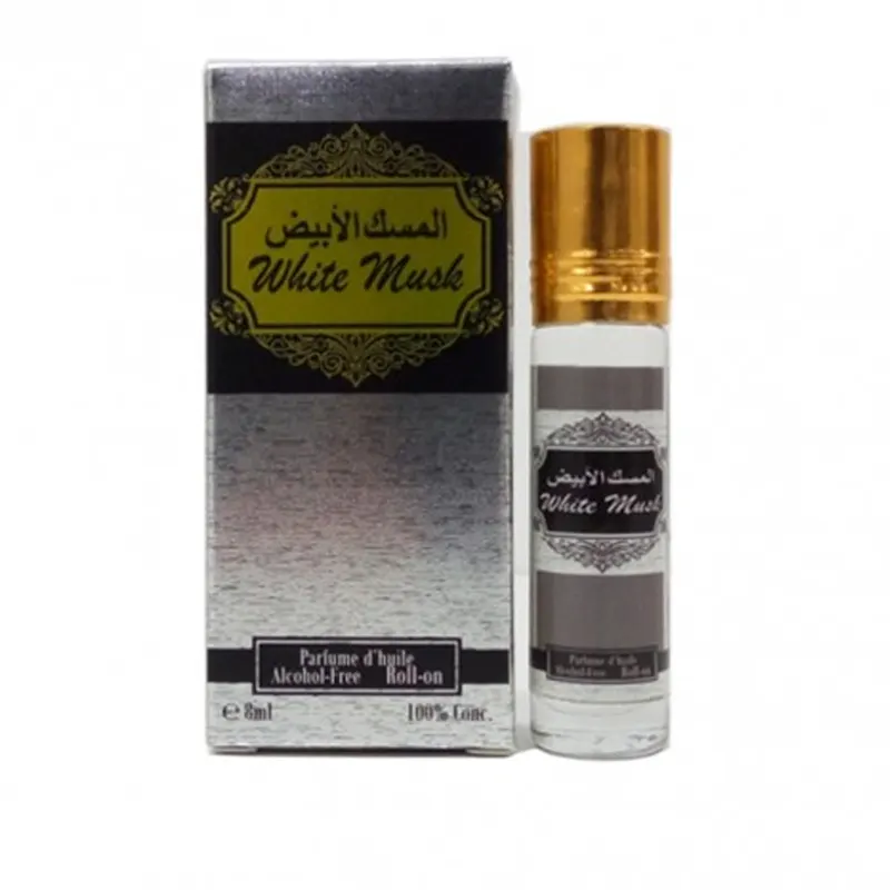 Aqdas White Musk Parfume D Huile Roll On 8Ml
