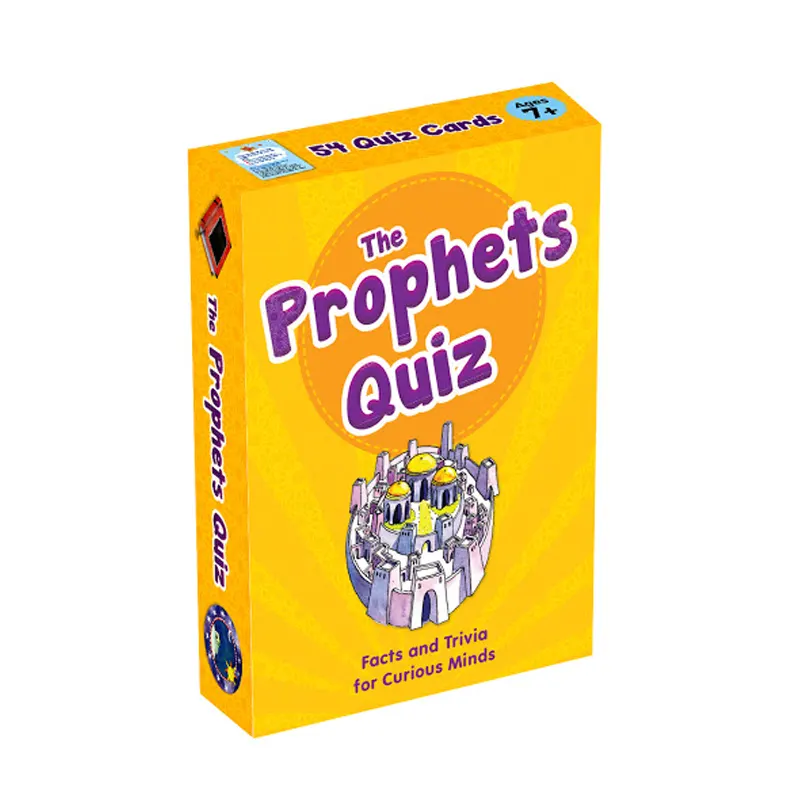 The Prophets Quiz 54 Quiz Cards Goodword English