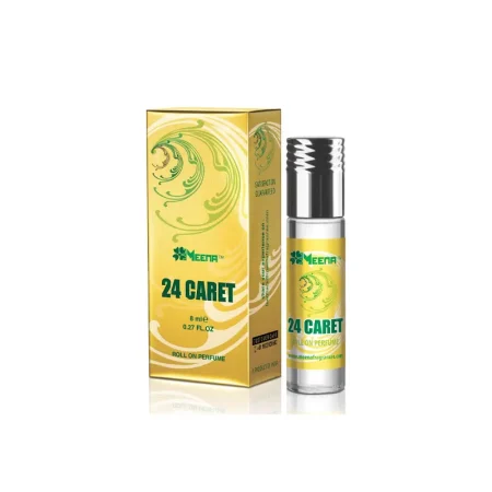 Meena 24 Caret Roll On Attar 8Ml
