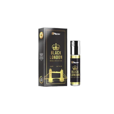 Meena Black London Roll On Attar 8Ml