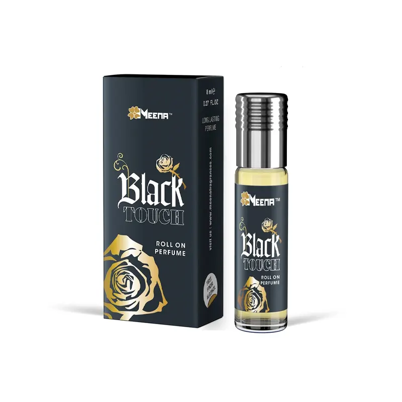 Meena Black Touch Roll On Attar 8Ml