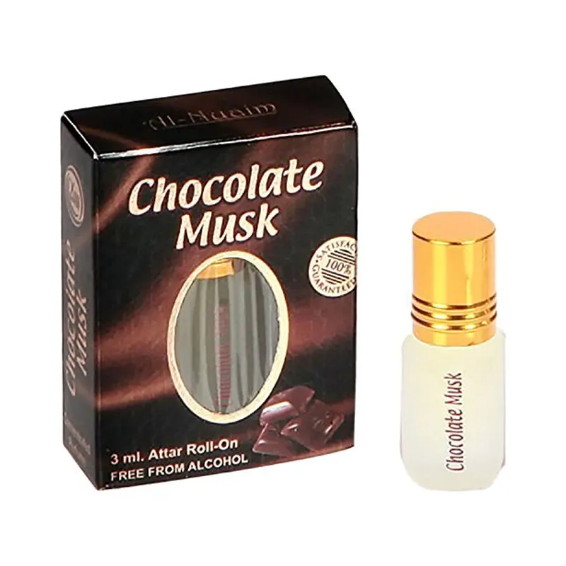 Al Nuaim Chocolate Musk Long Lasting Attar Roll On 3Ml