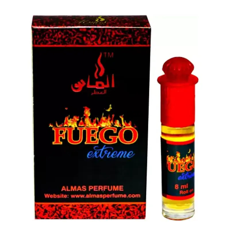 Almas Fuego Extreme Attar Roll On 8Ml