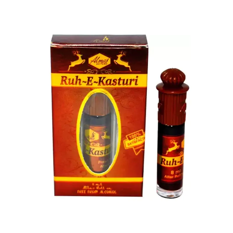 Almas Ruh E Kasturi Attar Roll On 8Ml