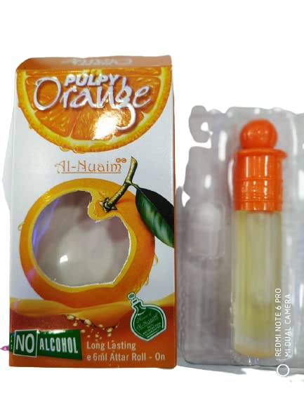Al-Nuaim Pulpy Orange Long Lasting  Attar Roll On 6Ml