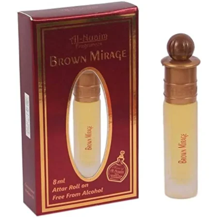 Al-Nuaim Brown Mirage Long Lasting Attar Roll On 6Ml