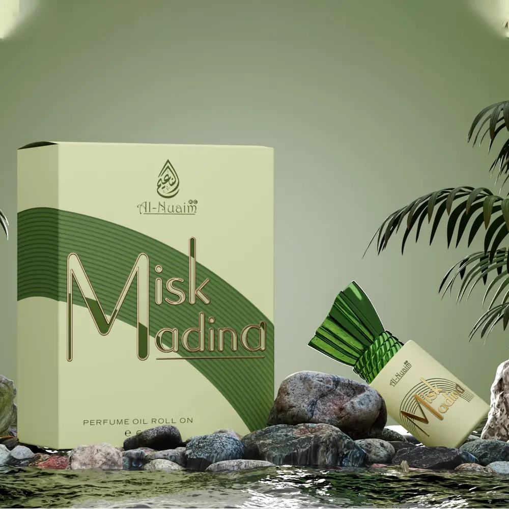 Al-Nuaim Misk Madina Perfume Oil Roll On 6Ml