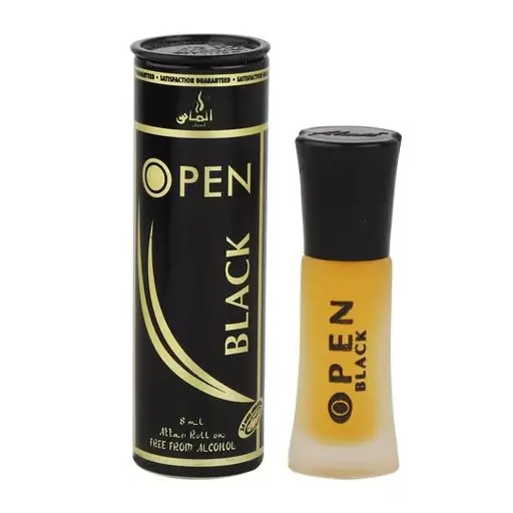 Almas Open Black Attar Roll On 6Ml