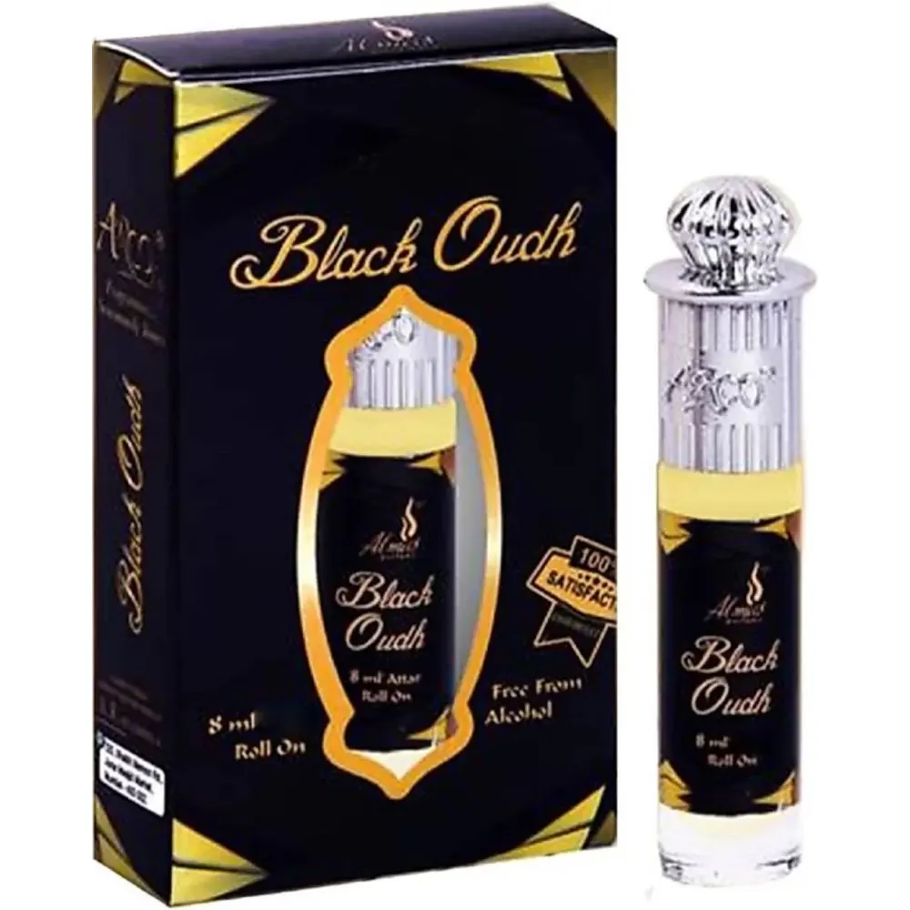 Almas Black Oud Attar Roll On 6Ml
