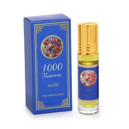 Ahsan 1000 Flowers Concentrated Perfume Oil Free From Alcohol 8Ml