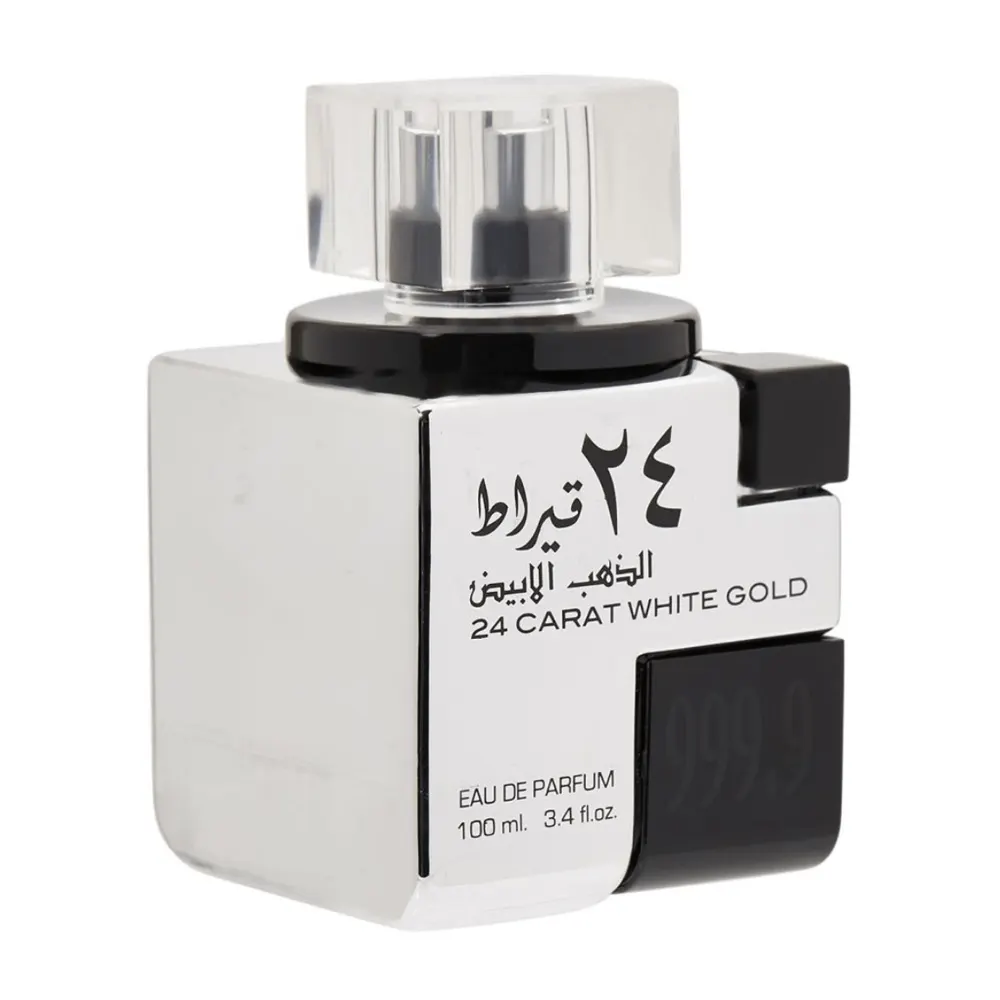 Lattafa 24 Carat White Gold Eau De Parfum 100Ml