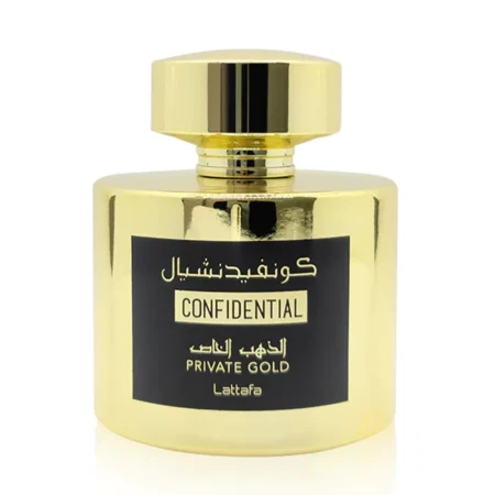 Lattafa Confidential Private Gold Eau De Parfum 100Ml