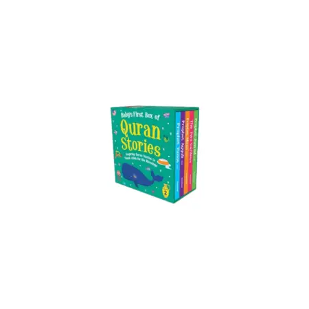 Babys First Box Of Quran Stories Volume2 Set Of Five Board Books Saniyasnain Khan Goodword English