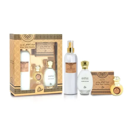 Otoori By My Perfumes Musk Taher Poedery Giftset Perfume Oil 15Ml Bakhoor 40G Water perfume